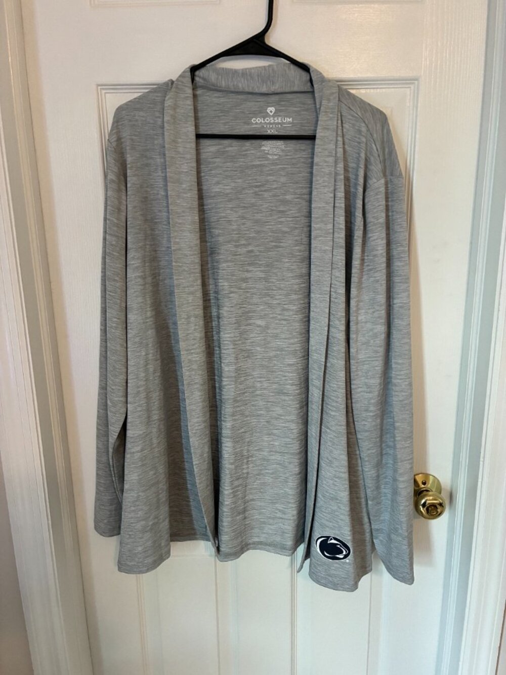 NWT Penn State Nittany Lions Women’s XXL Gray Cardigan Colosseum